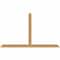 Ekena Millwork Portland Timber Gable Bracket, Western Red Cedar, 108"W x 63"H x 1 1/2"D x 5 1/2"F, 14/12 Pitch GBW108X63X0206POR00SWR - alternate 1